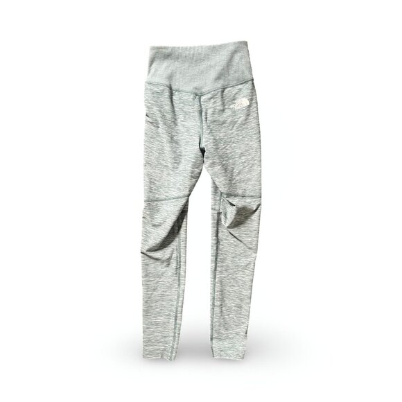 The North Face Women's XS Dune Sky High Rise Fit Green Leggings NEW WITHOUT TAG - Picture 1 of 8